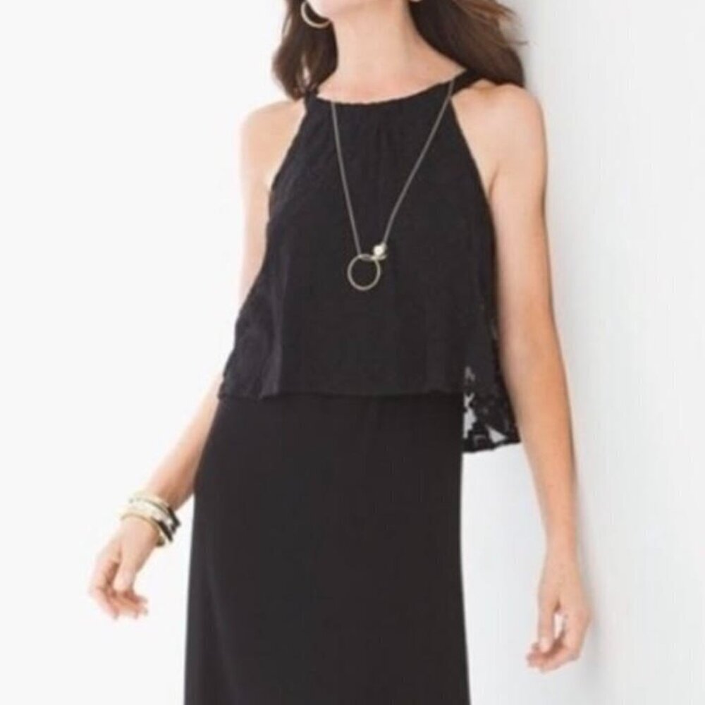 Chico's haltered maxi dress ( New with tags)